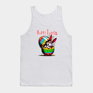 Happy Easter Bunny Hatchling Tee – Colorful Egg Surprise Shirt Tank Top